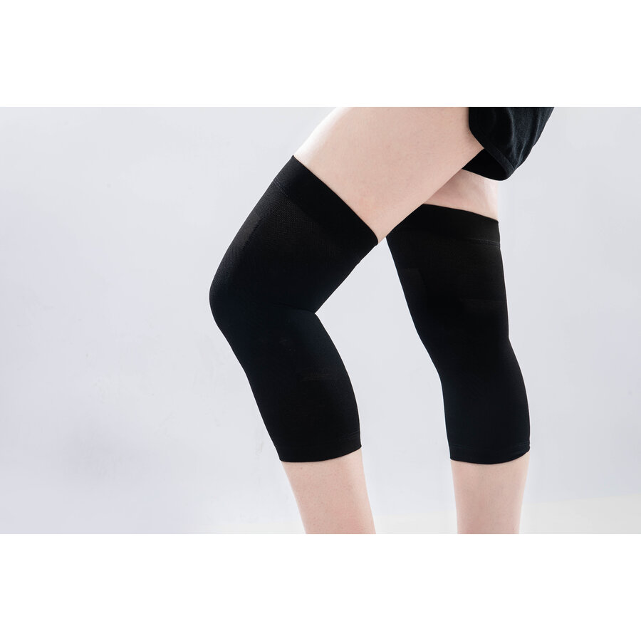 Pressio Orteza Genunchi Compresivă Neagră 15-21mmHg