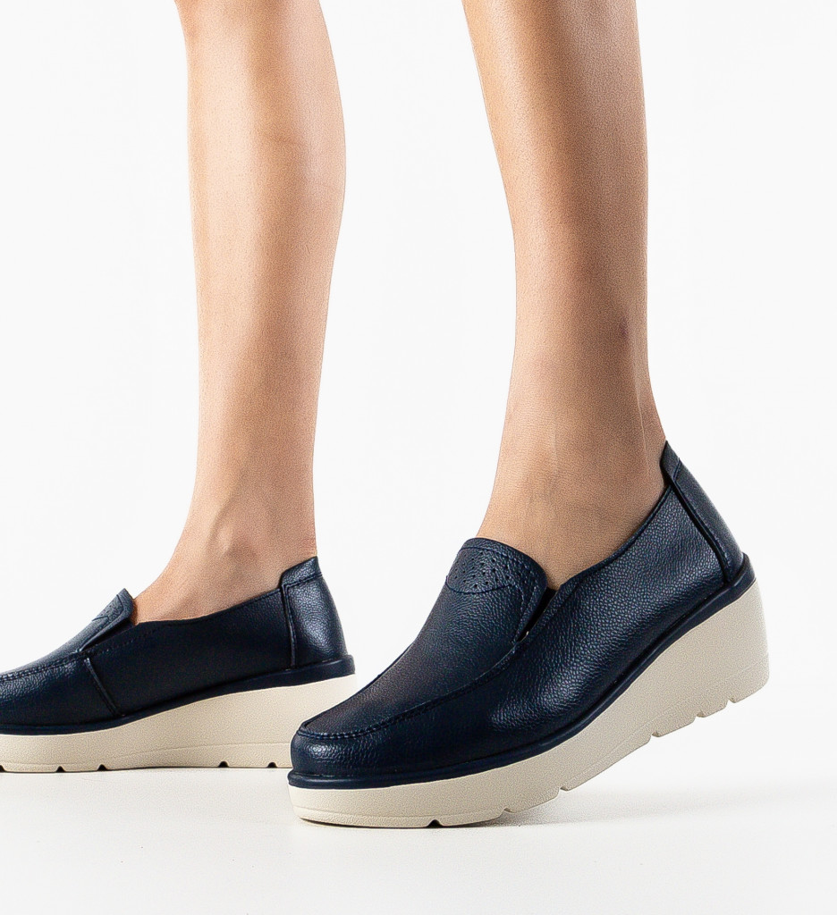 Pantofi Casual Sanam Bleumarin | Confort și Stil