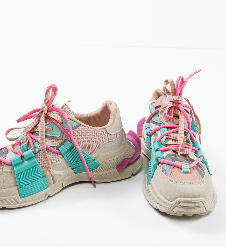 Sneakers Tucker Turcoaz - Confort și Stil - imagine 6