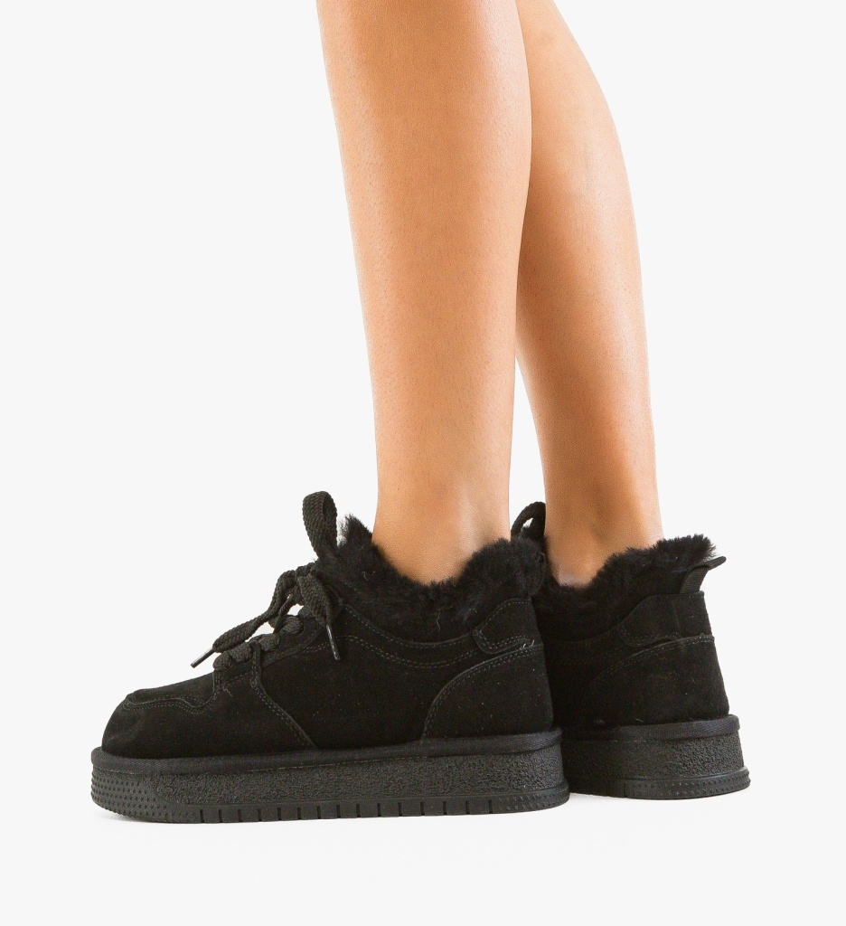 Sneakers Dama Caberme Negri | Stil și Confort - imagine 2