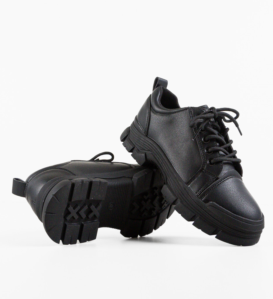 Pantofi Casual Tillie Negri - Confort și Stil - imagine 6