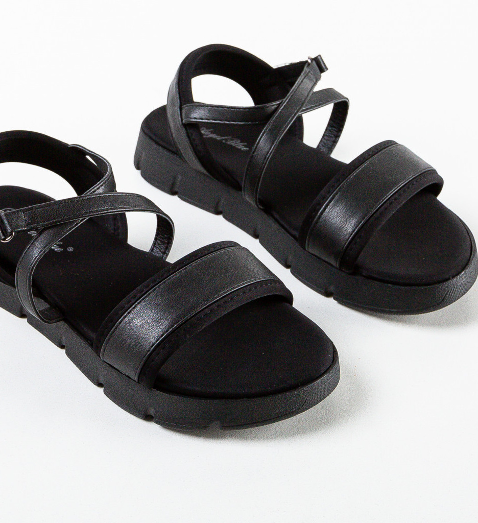 Sandale Dama Kelari Negre - Eleganță și Confort - imagine 5