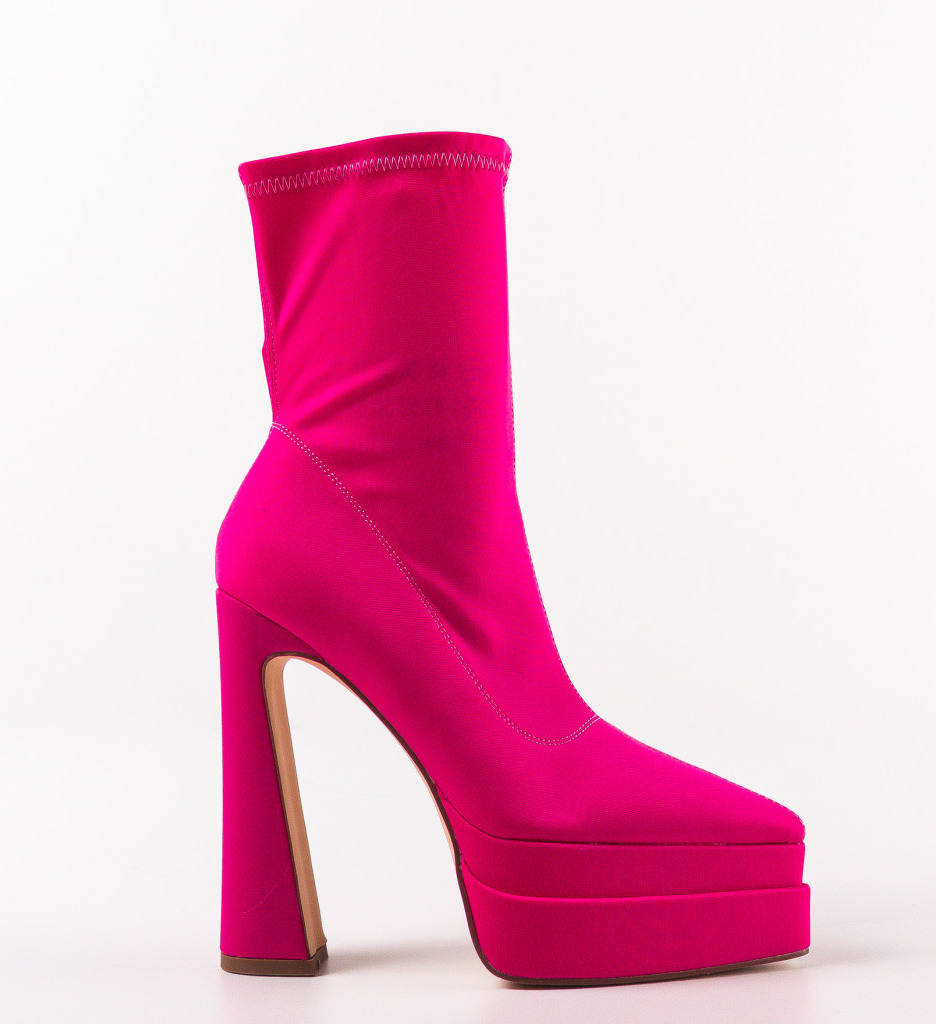 Botine Dama Grab Roz | Stil și Confort - imagine 5