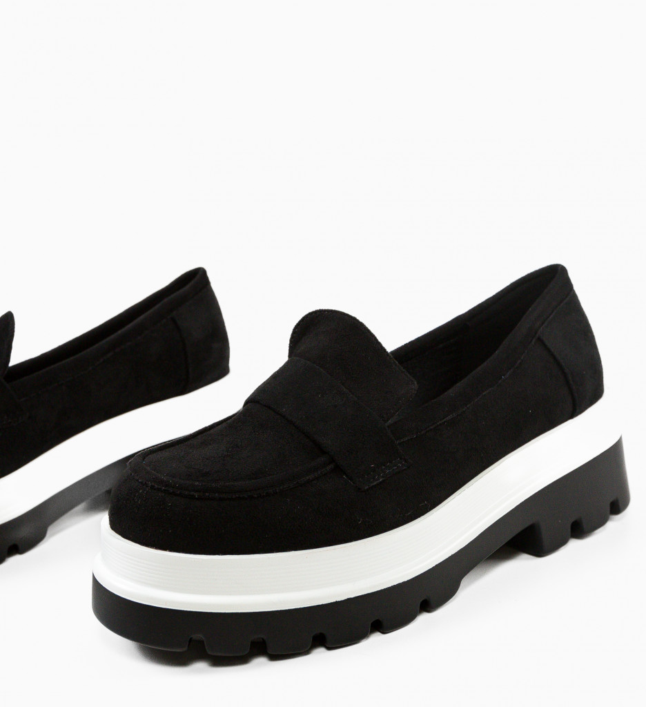 Pantofi Casual Dama Hilaria Negri - Confort și Stil - imagine 7