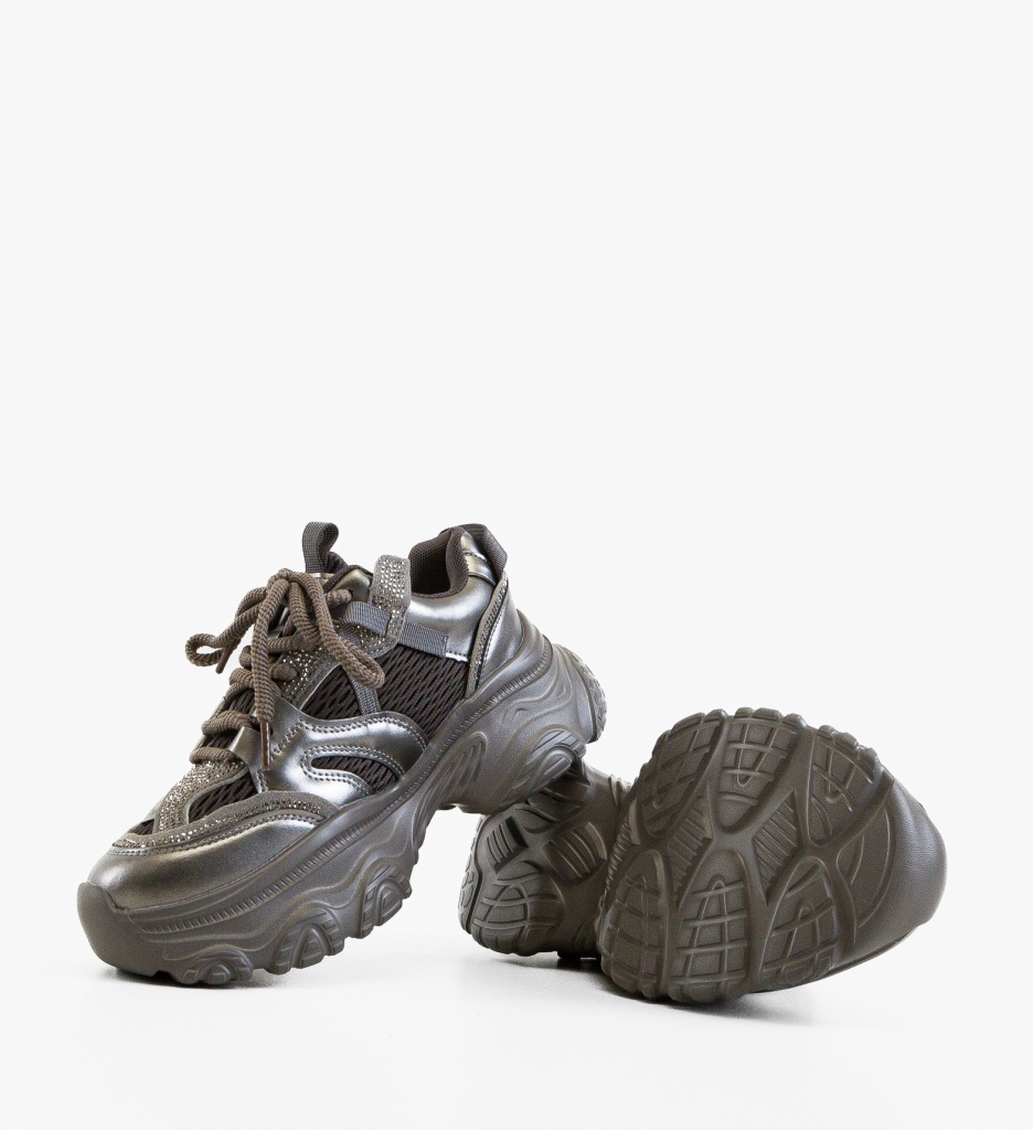 Sneakers Dama Careof Gri - Stil și Confort - imagine 4