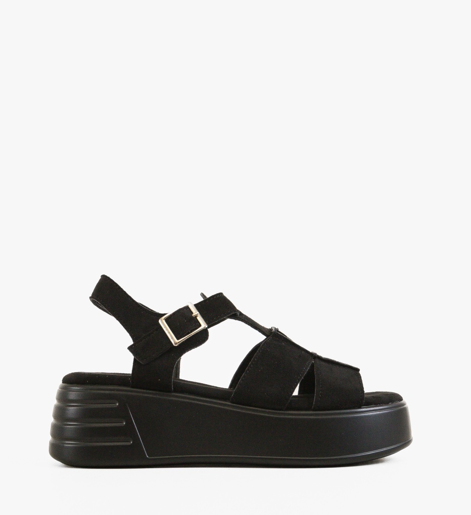Sandale Dama Gemeyt Negre - Stil Versatil - imagine 4