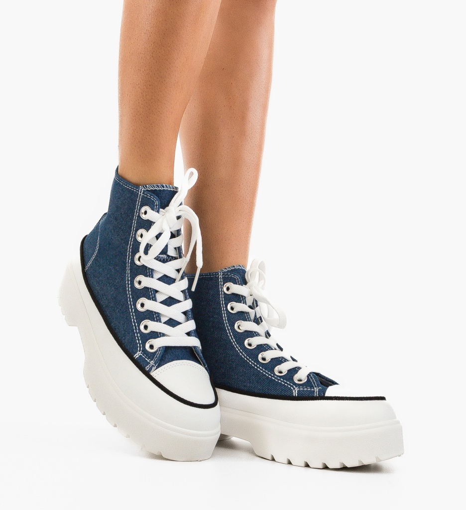 Pantofi Sport Lauren Albastri - Confort Max - imagine 3