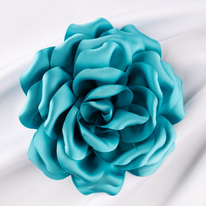 Brosa Turcoaz Shopika | Accesoriu Par Elegant