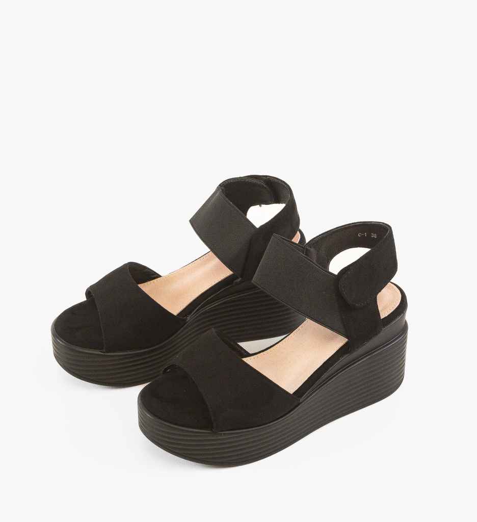 Platforme Dama Priga Negre - Eleganță Maximă - imagine 4