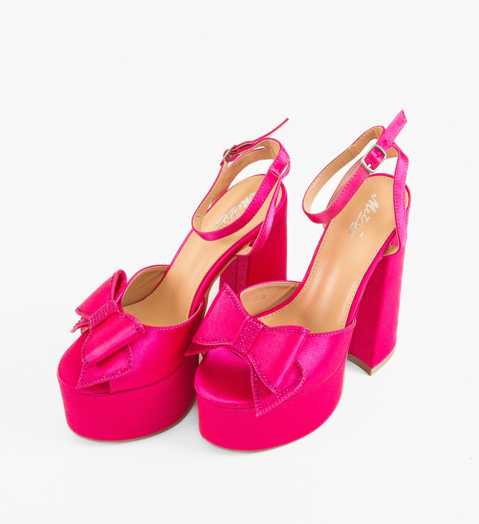 Sandale Gallen Fuchsia - Eleganță și Stil - imagine 3
