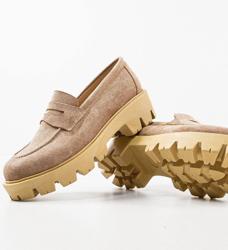 Pantofi Kardy Bej | Confort și Eleganță Casual - imagine 4
