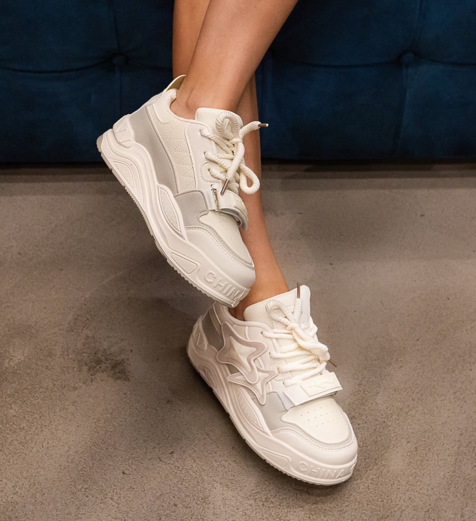 Sneakers Dama Jyothi Gri - Confort Urban - imagine 2