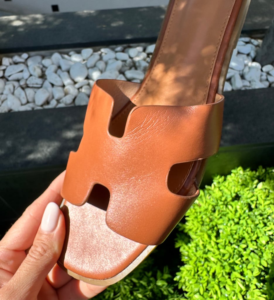 Papuci Dama Doku Camel - Confort & Stil - imagine 4