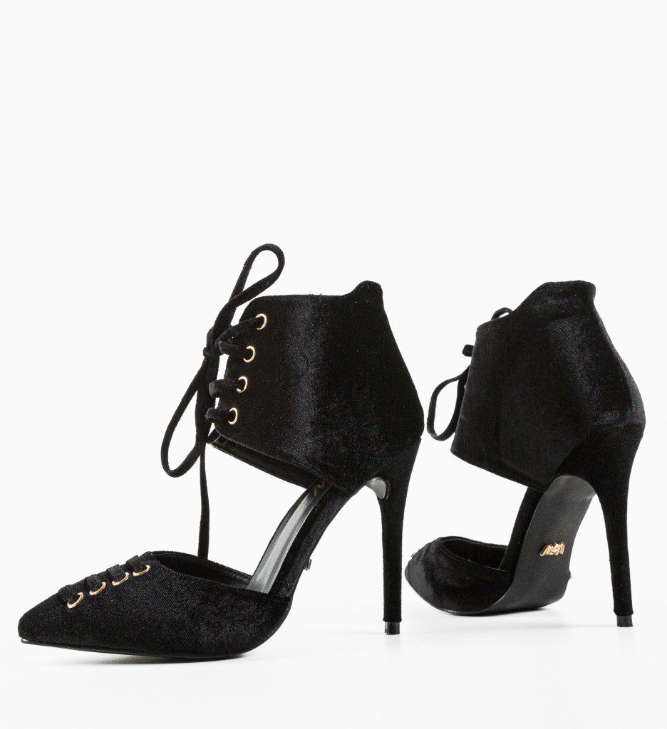 Pantofi Luhrat Negri - Eleganță și Stil - imagine 7