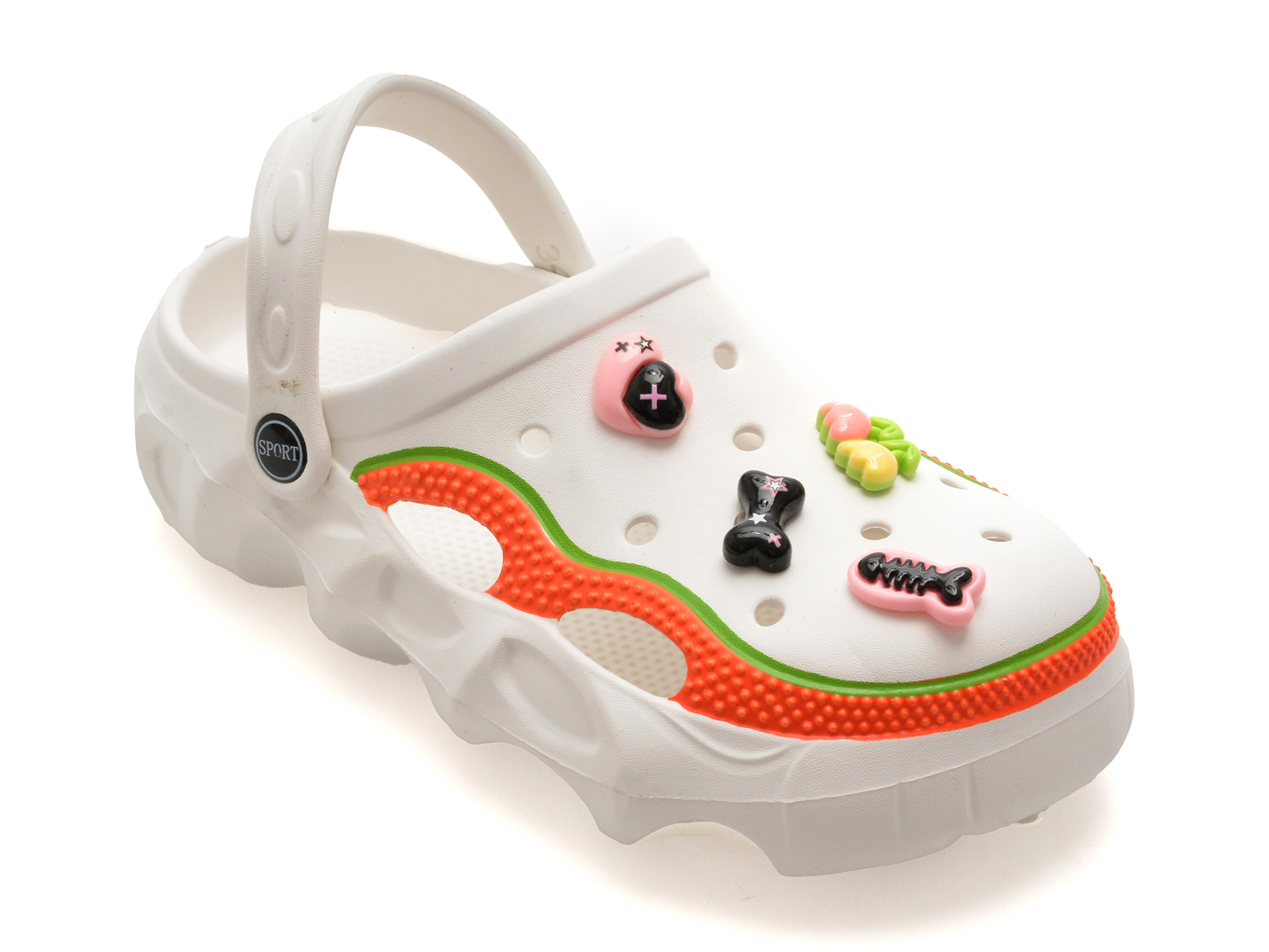 Papuci SELECTION KIDS albi - Confort și Siguranță