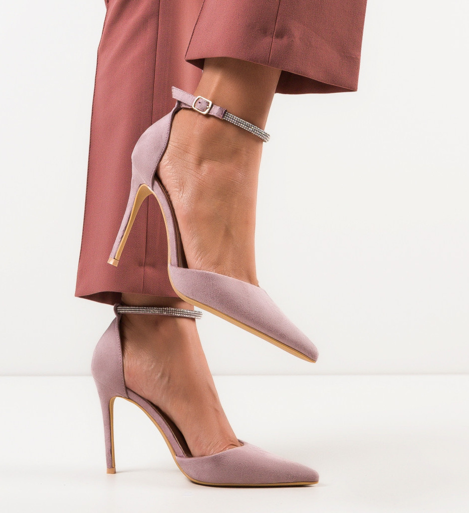 Pantofi Dama Lyvya Mov | Eleganță la Fiecare Pas - imagine 3