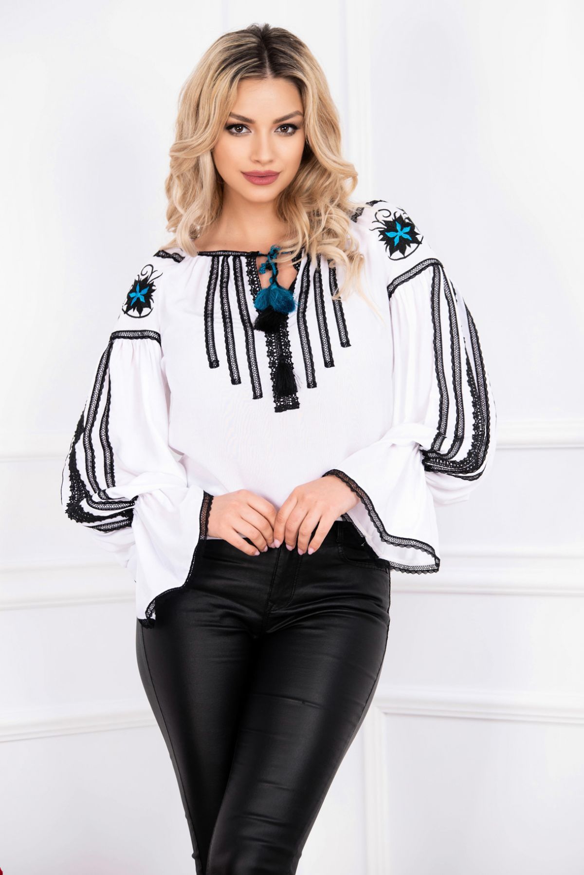 Bluza IE Effect Tradițională - Eleganță Românească