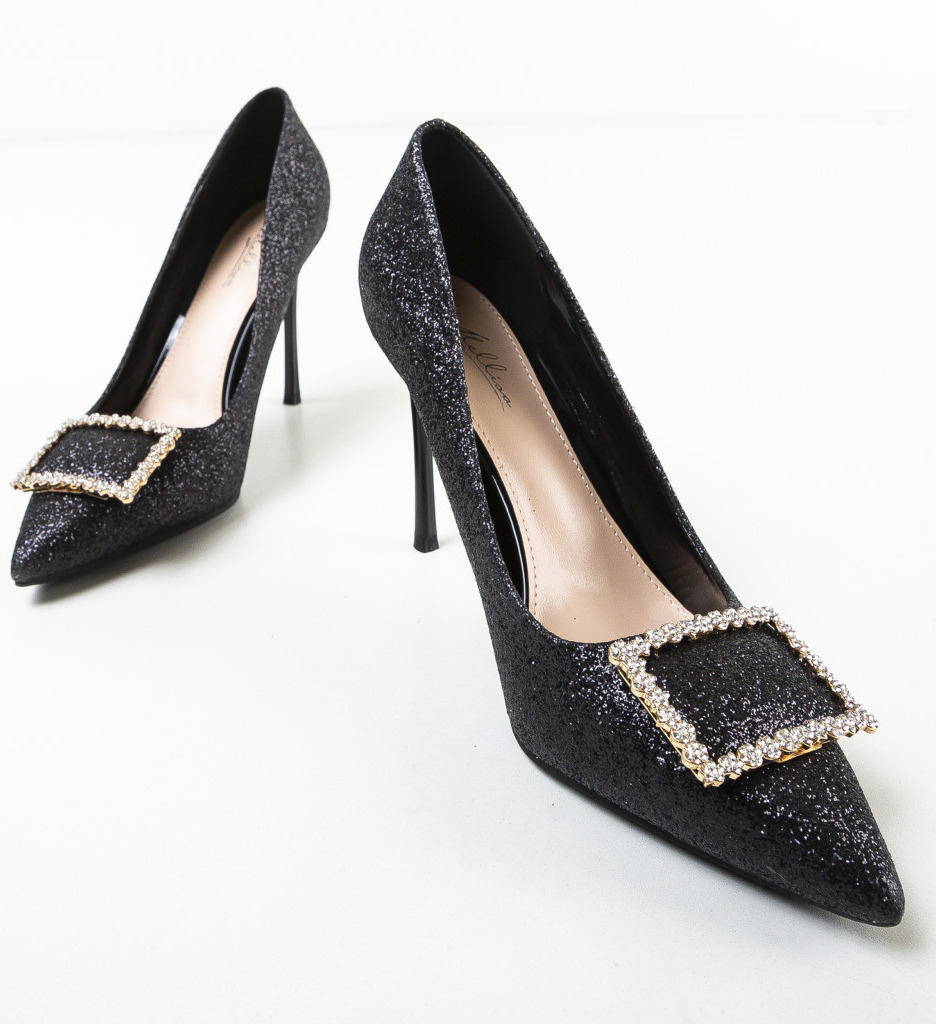 Pantofi Laruta Negri - Eleganță și Stil - imagine 6