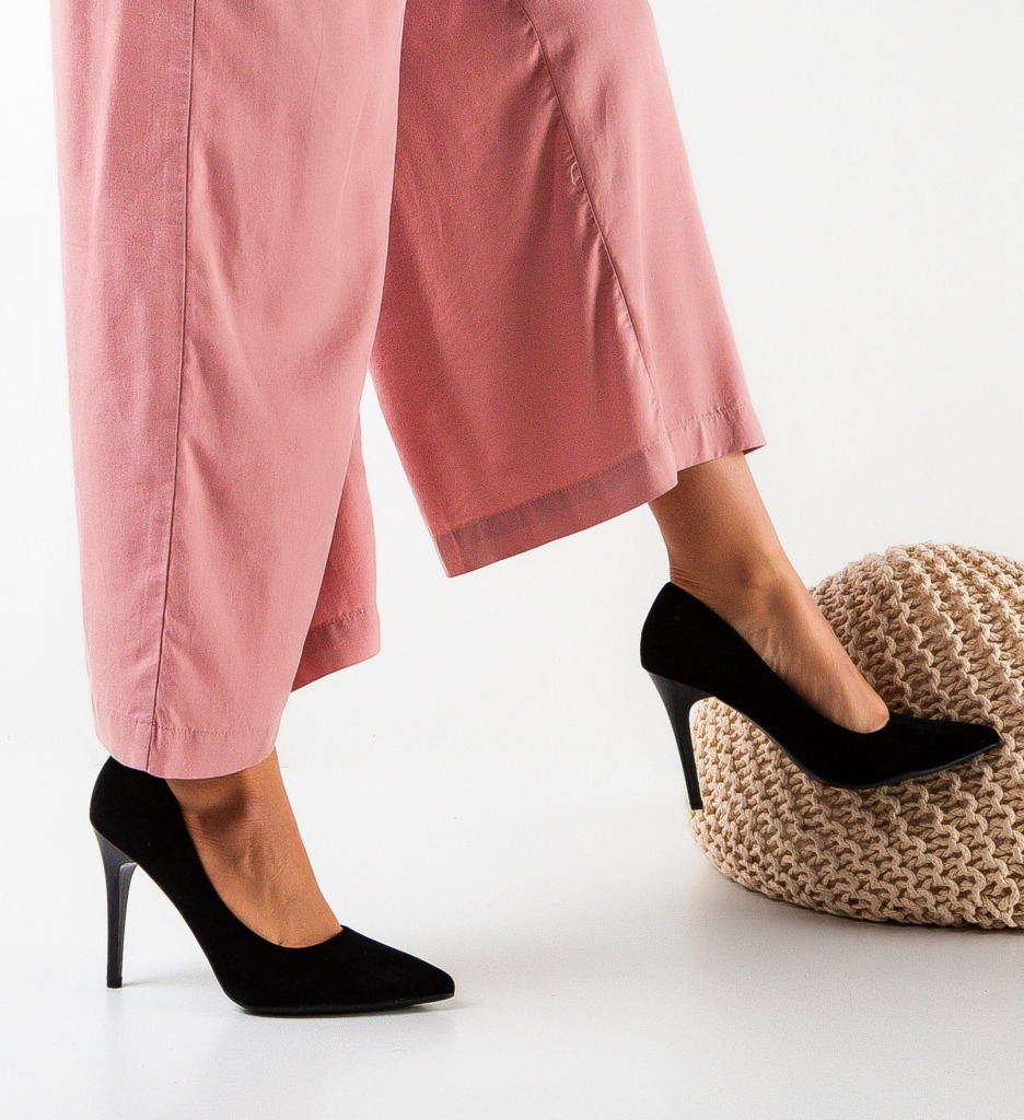 Pantofi cu toc Karam Negri | Eleganță Absolută - imagine 3