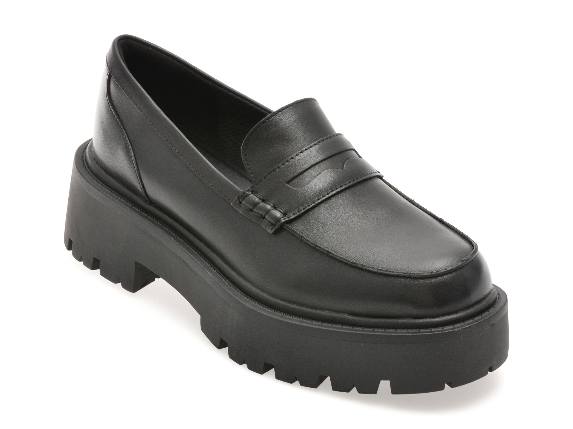 Mocasini ALDO Negri din Piele Naturală