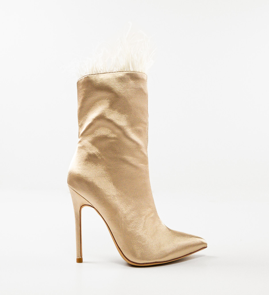 Botine Dama Fuery Bej | Eleganță și Confort - imagine 7