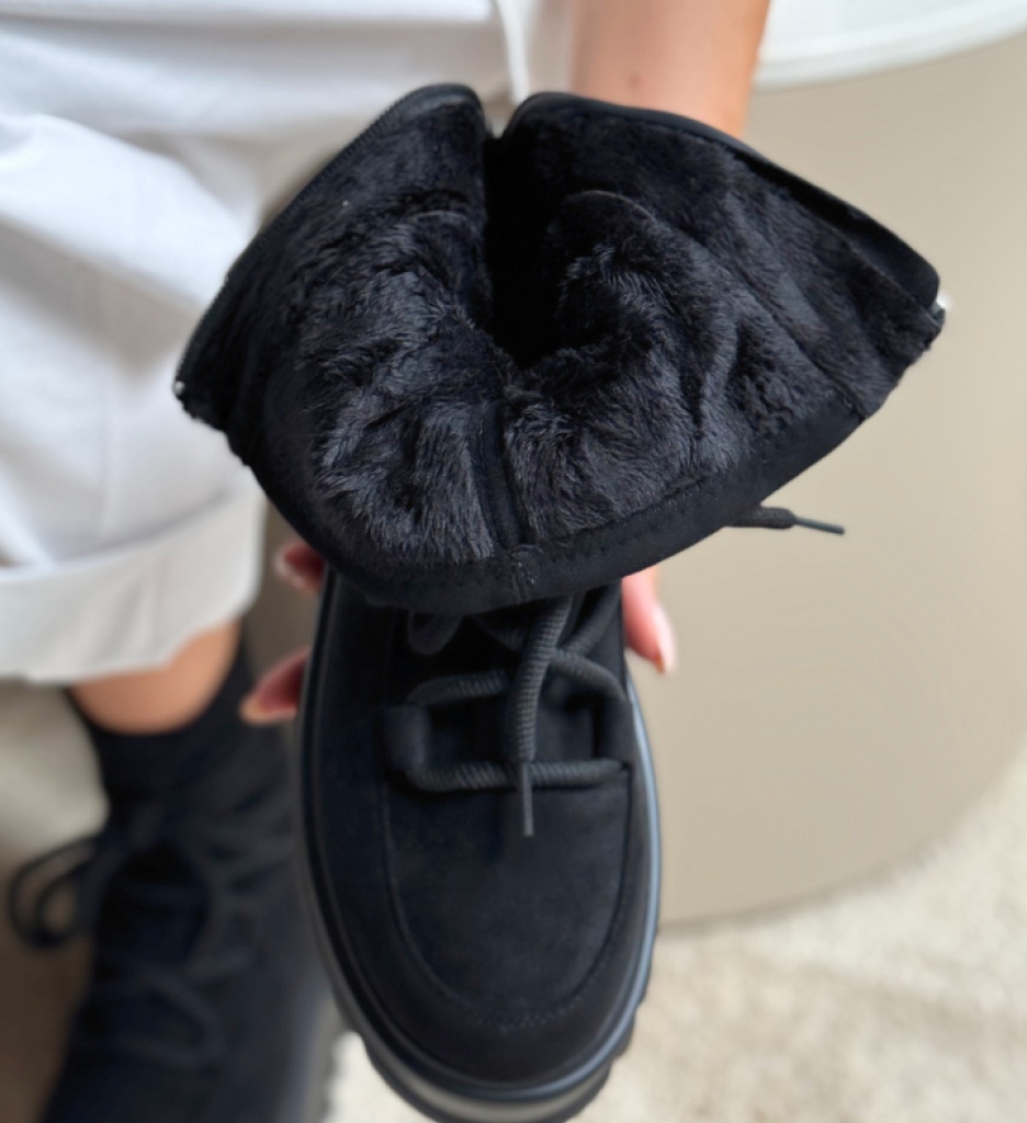 Ghete Dama Amore Negre 2 | Eleganță și Stil - imagine 4