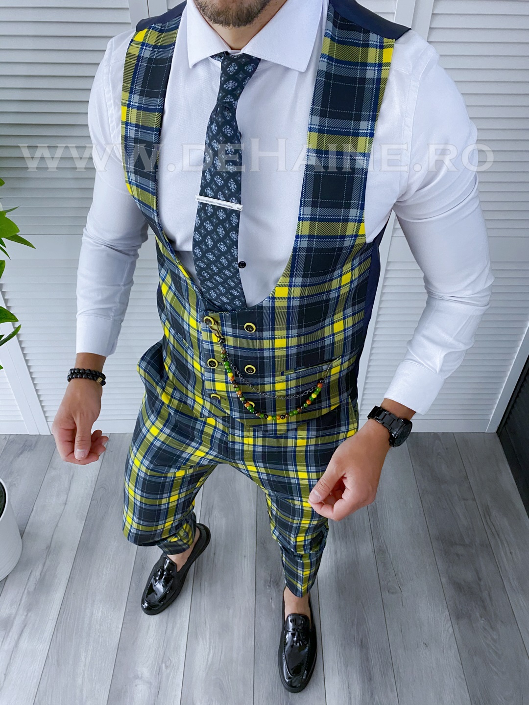 Compleu Barbati Elegant Vesta si Pantaloni