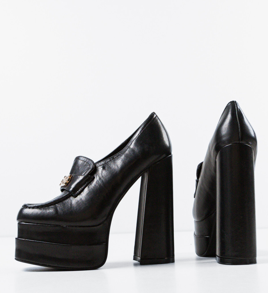 Pantofi Peterson Negri | Eleganță Clasică - imagine 6