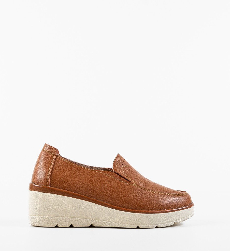 Pantofi Casual Sanam Camel - Confort și Stil - imagine 4