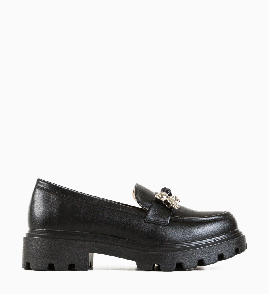 Pantofi Casual Negri Confort Eino - imagine 5