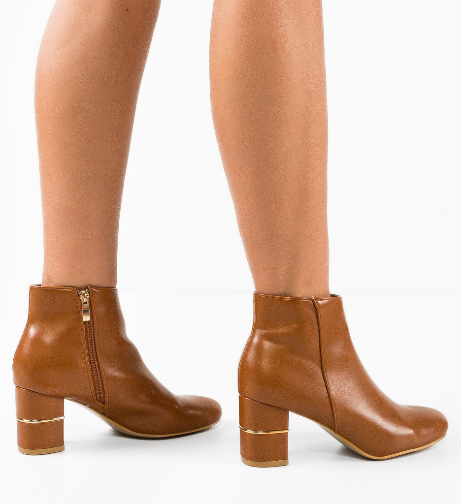 Botine Murray Camel | Eleganță și Confort - imagine 3
