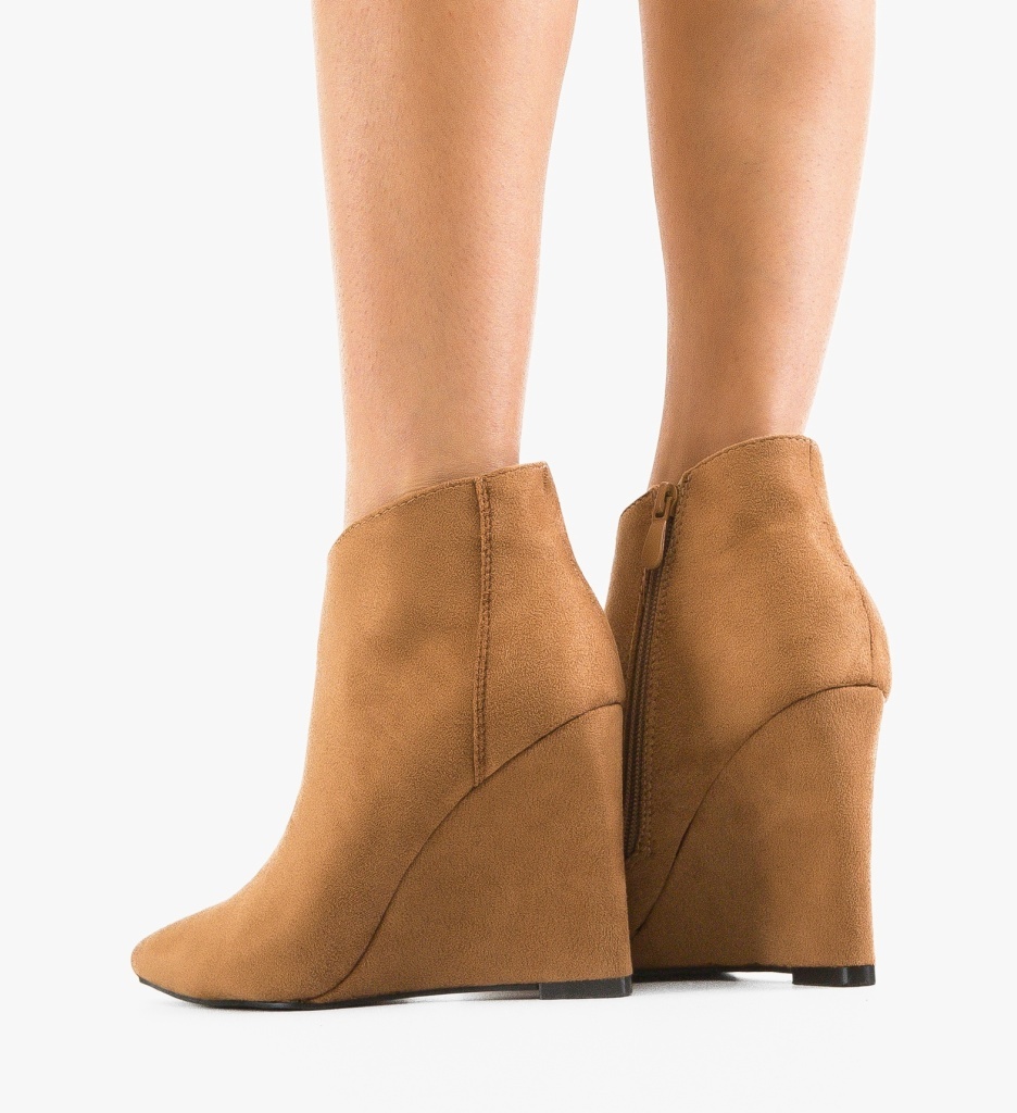 Botine Dama Patton Camel - Stil și Confort