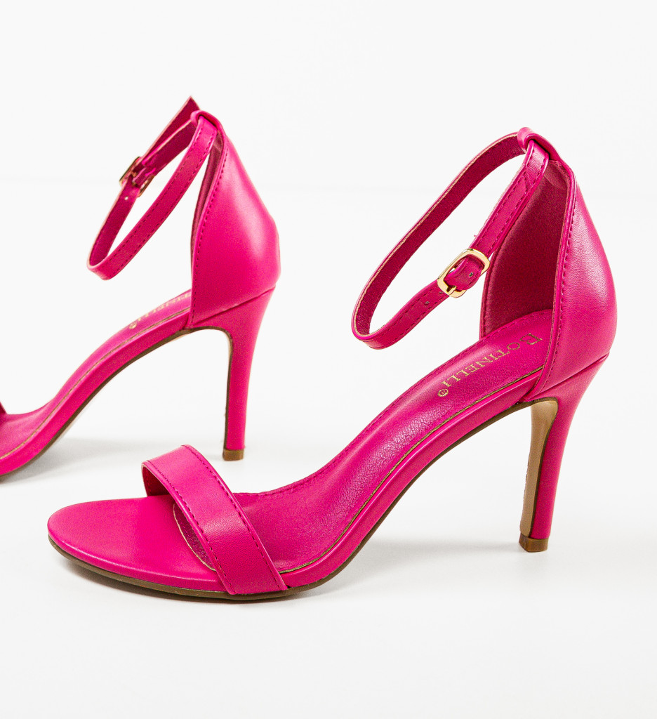 Sandale Toc Simoda Fuchsia - Eleganță Vibrantă - imagine 6