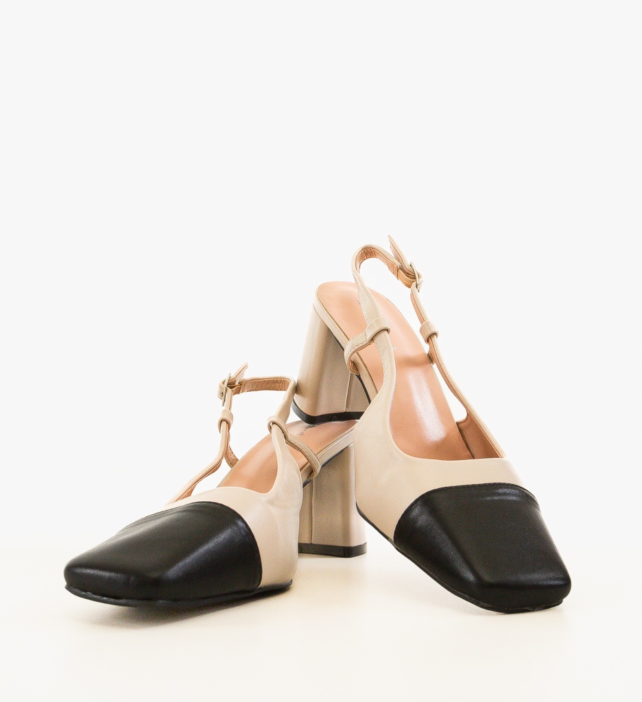 Pantofi Dama Calum Bej | Eleganți și Moderni - imagine 5