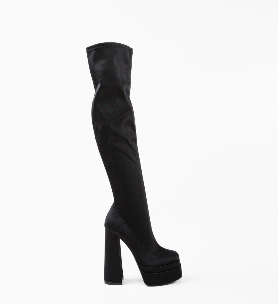 Cizme Dama Negre Uberba - Eleganta & Confort - imagine 5