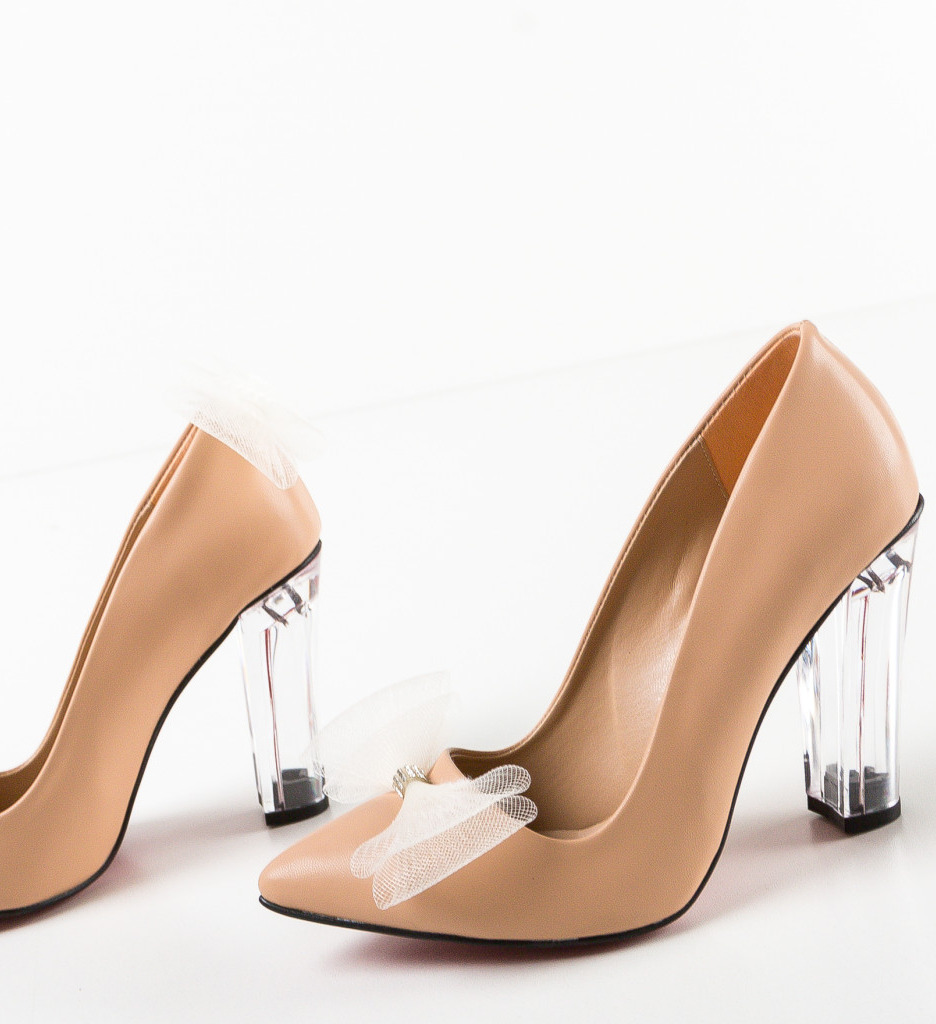 Pantofi Kanam Bej | Eleganți și Confortabili - imagine 8