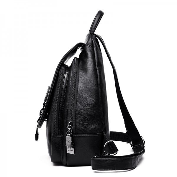 Rucsac Dama Rosra Alya GT517, Negru Elegant - imagine 7