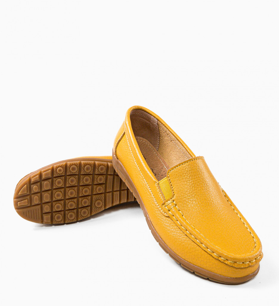 Pantofi Casual Kives Camel | Confort & Stil - imagine 5