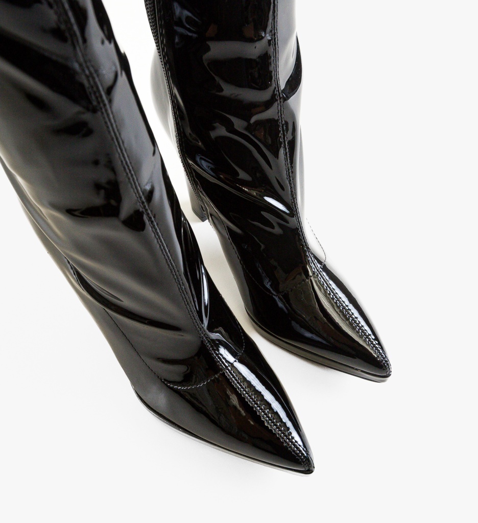 Botine dama Zohai Negre - Eleganță și Stil - imagine 5