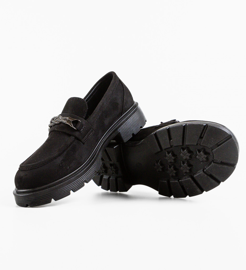 Pantofi Casual Rishi Negri 2 - Confort Stilat - imagine 7