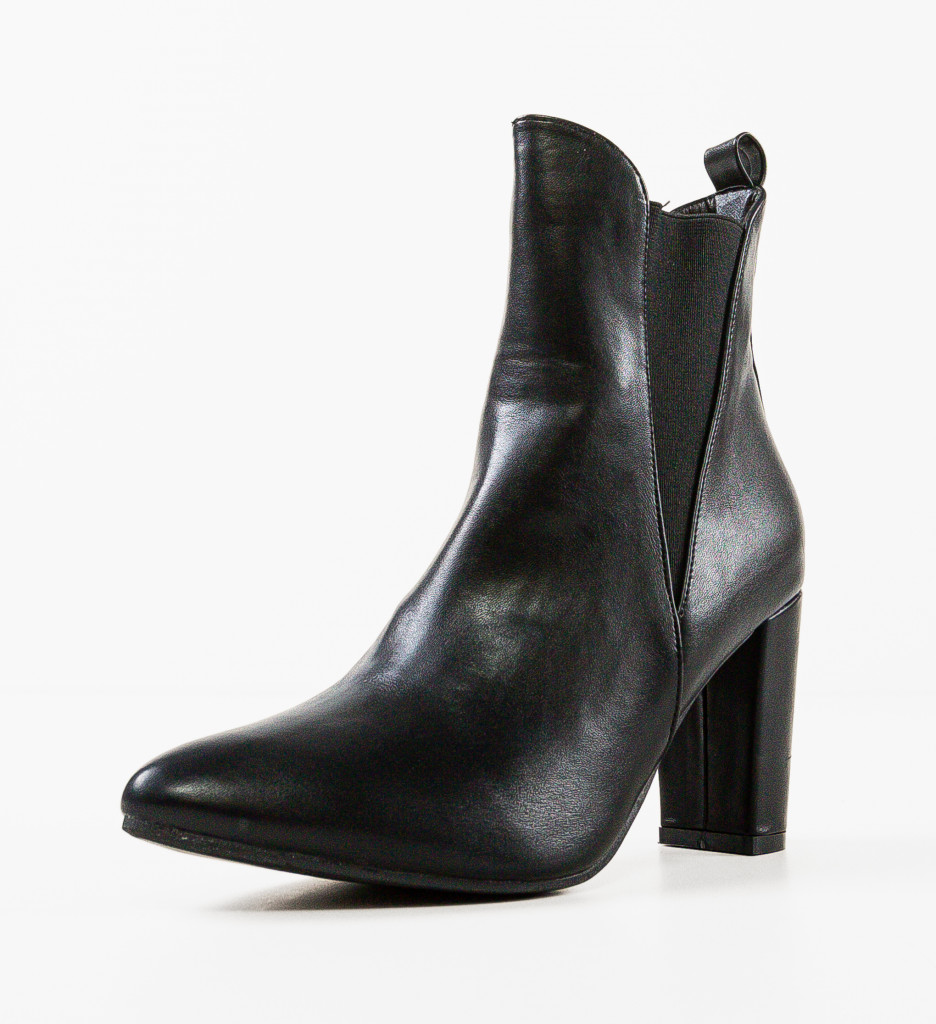 Botine Dama Dagor Negre | Stil Eleganta - imagine 8