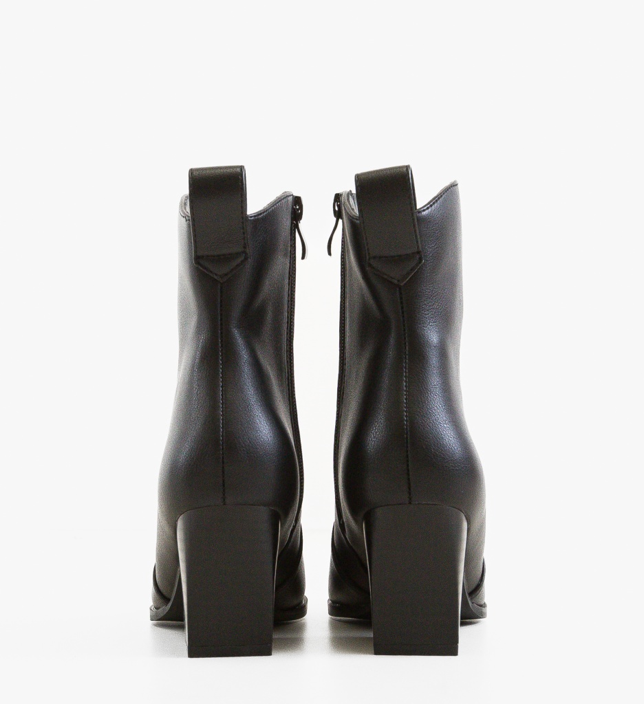 Botine Dama Brebly Negre 2 - Eleganță și Stil - imagine 4