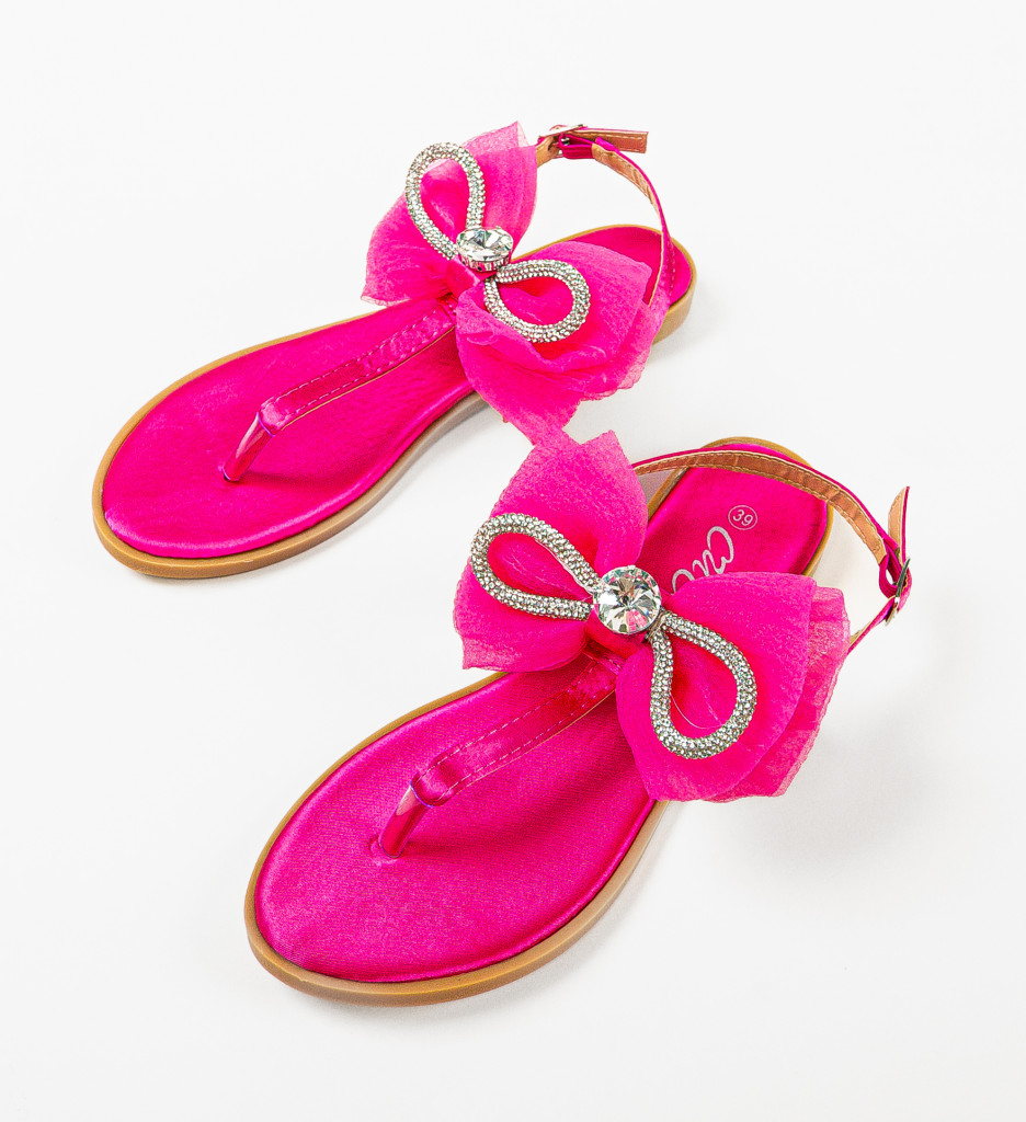 Sandale Jagienka Fuchsia - Eleganță și Stil - imagine 5