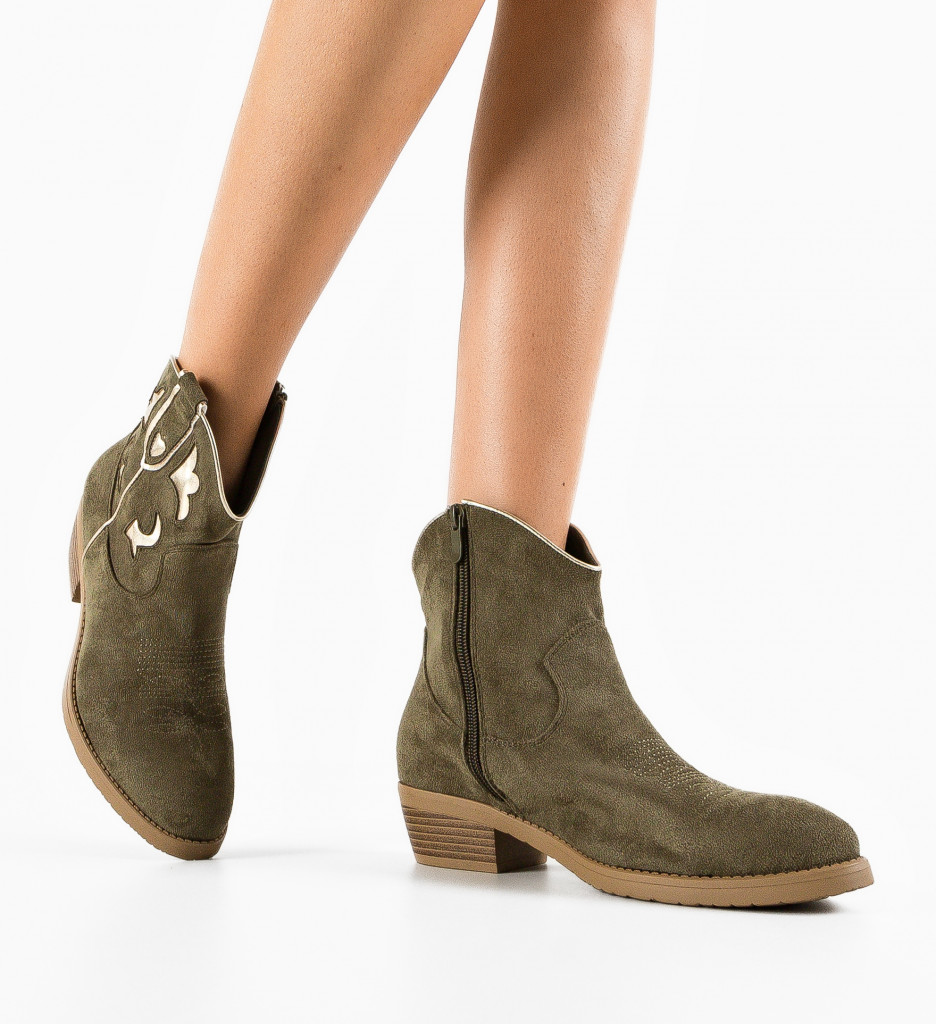 Botine Sangpo Verzi | Stil și Confort Asigurat - imagine 4