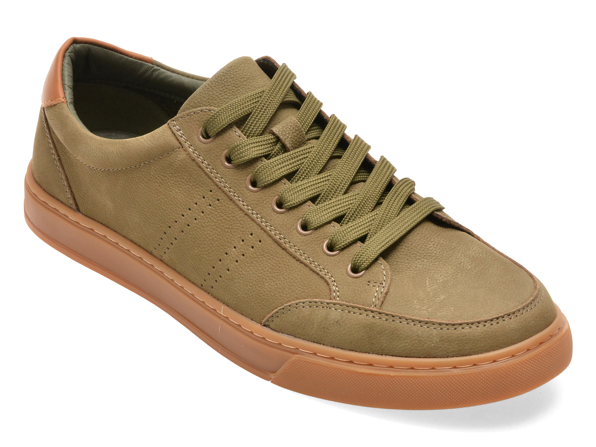 Pantofi Sport Epica Verde Piele Naturală