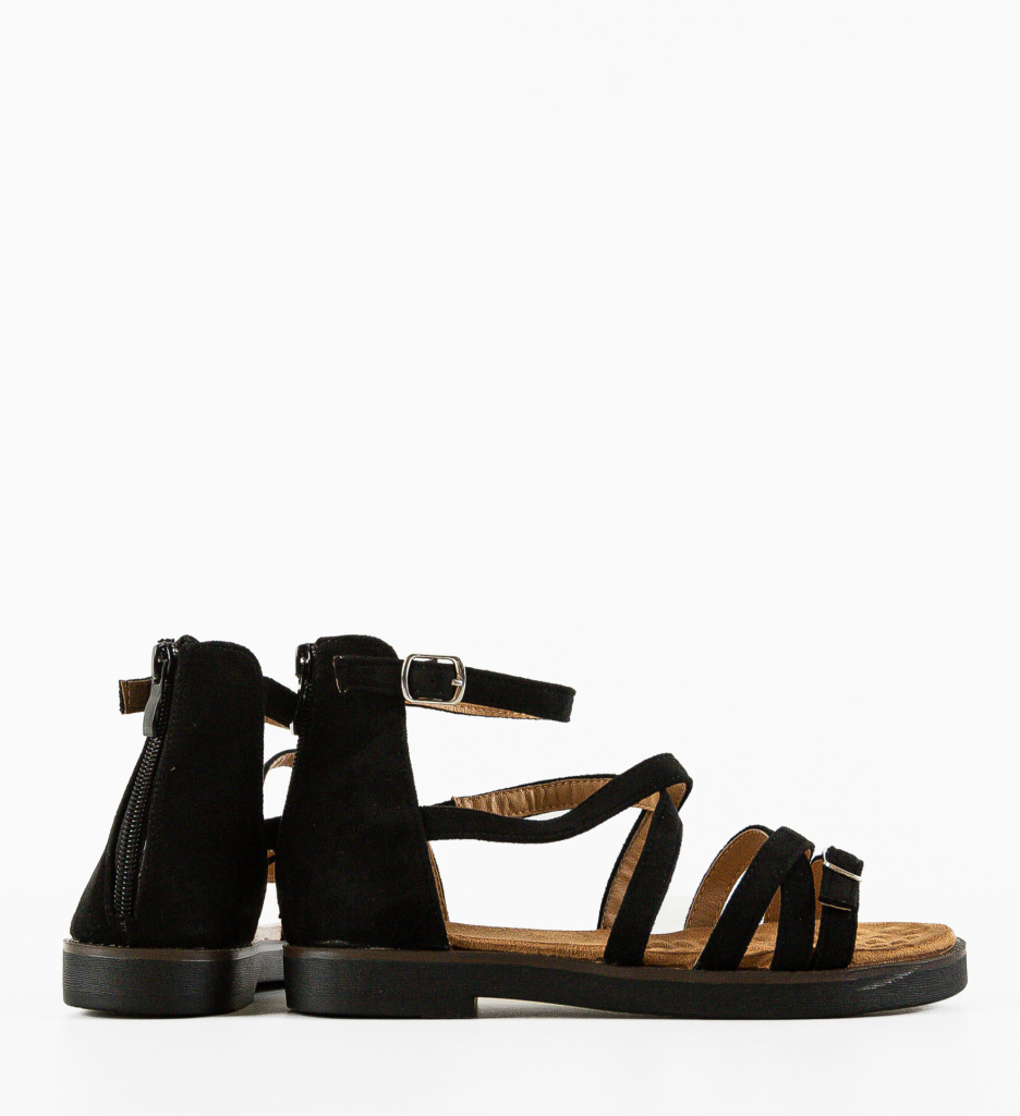 Sandale Dama Balkar Negre | Eleganță și Confort - imagine 5