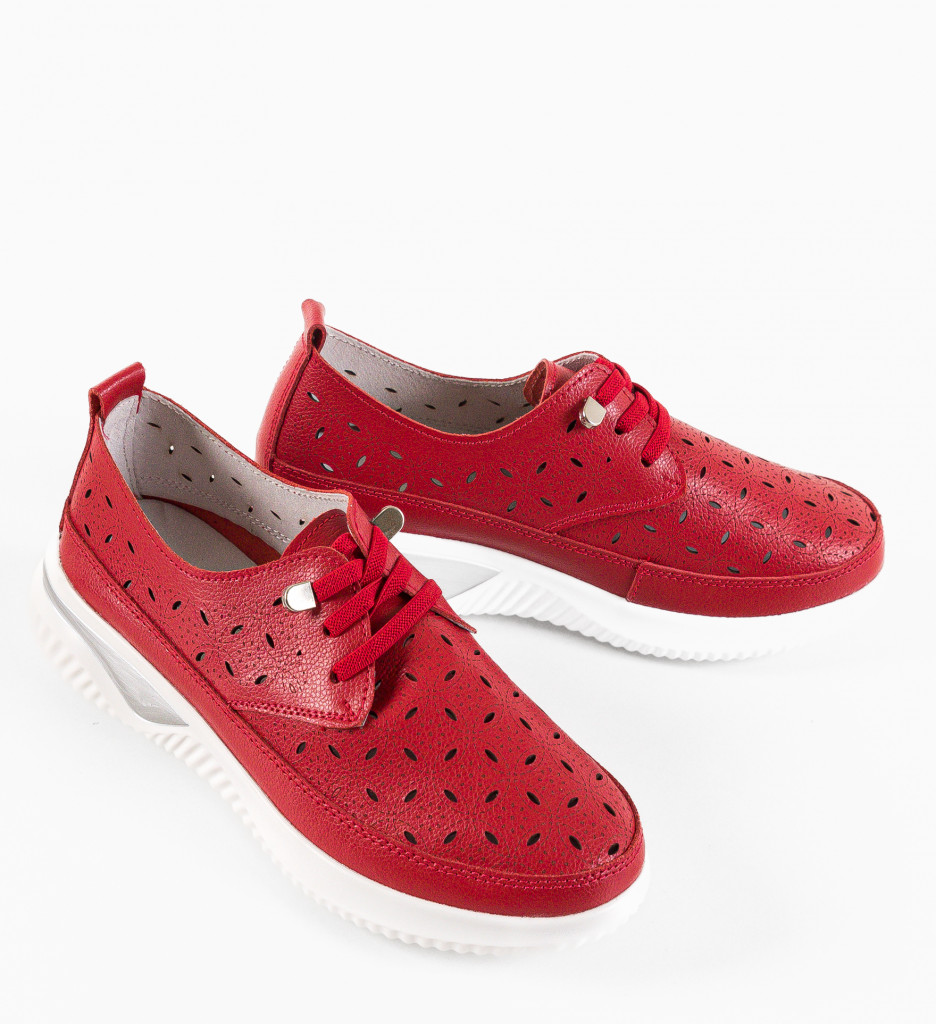 Pantofi Casual Balaj Rosii - Stil și Confort Zilnic - imagine 7