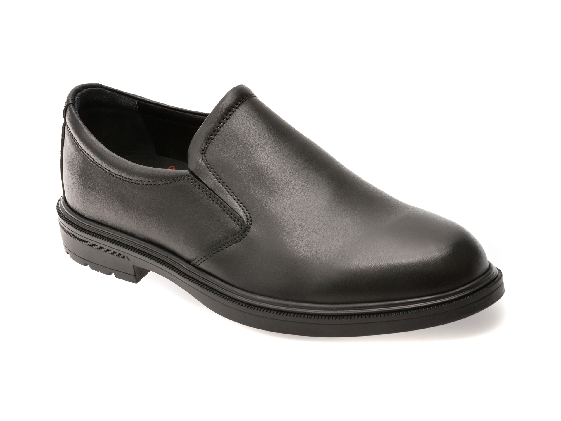 Pantofi OTTER negri din piele naturală A61
