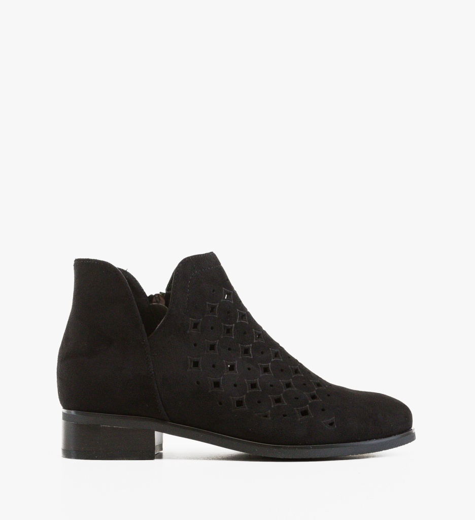 Ghete Dama Lazey Negre | Eleganță și Confort - imagine 6