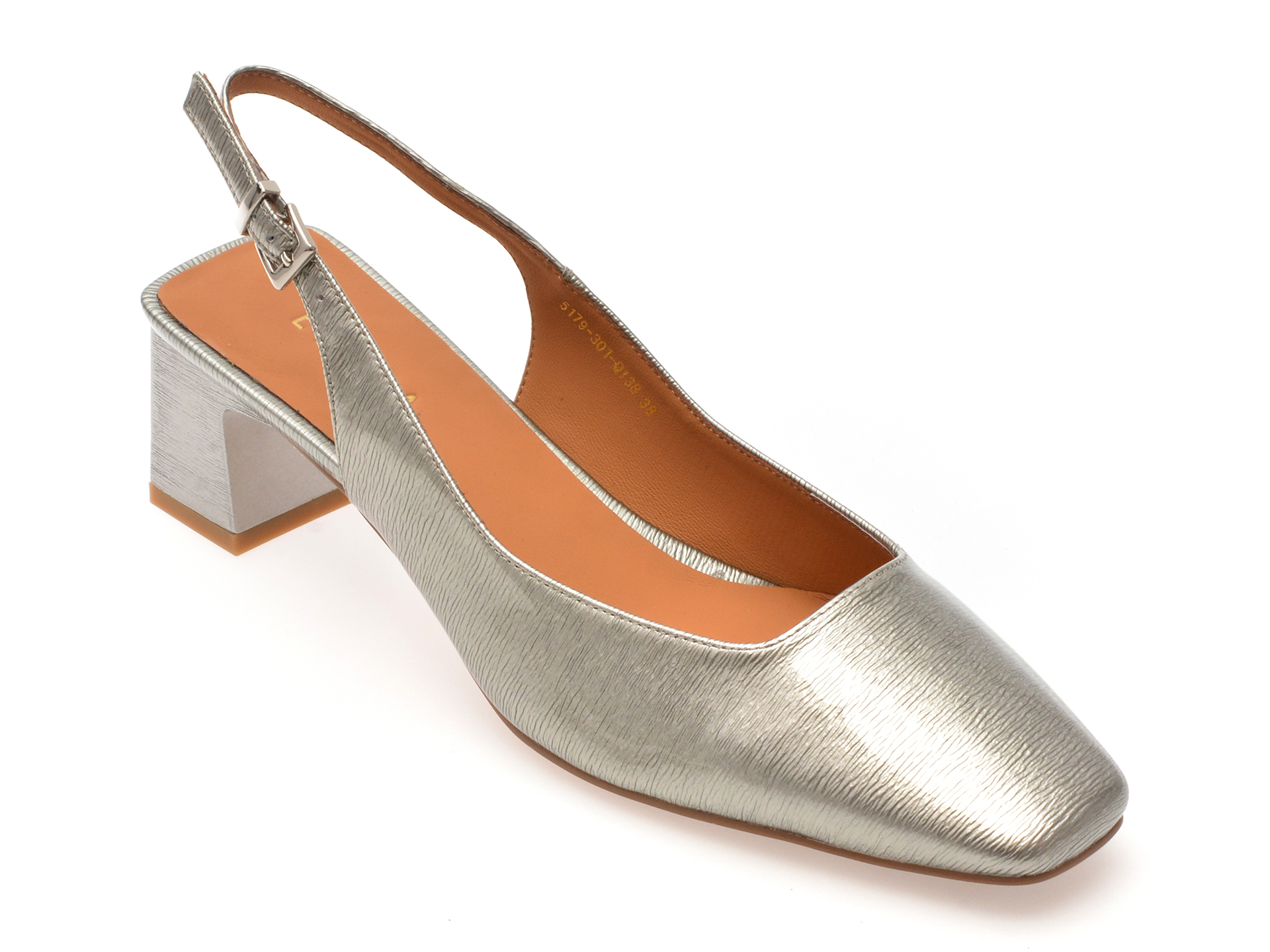 Pantofi Epica Argintii - Eleganță Premium